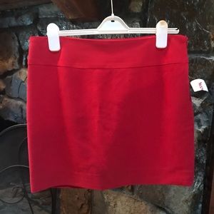 The Limited Career Mini Skirt Red 10